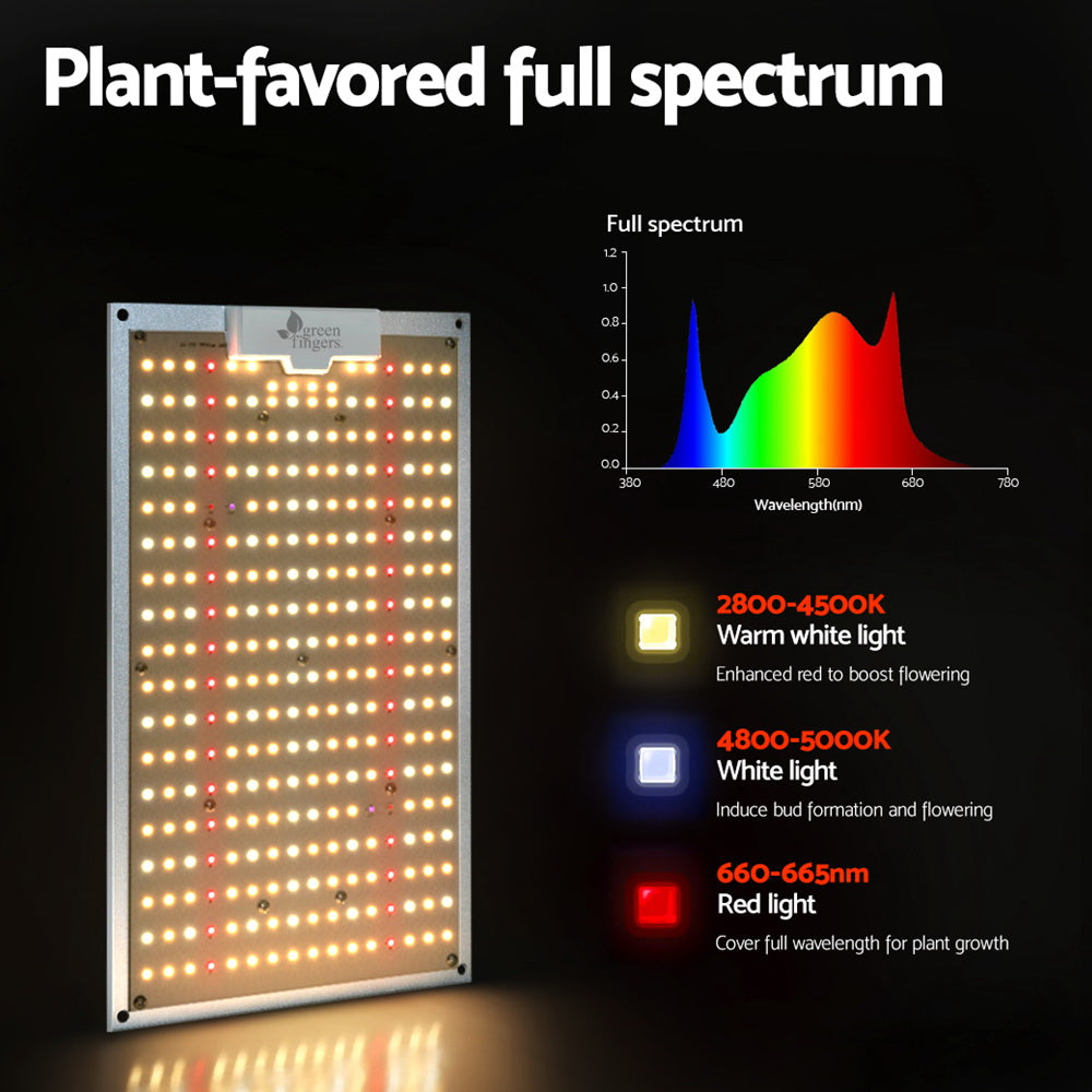 Max 1500W Grow Light LED Full Spectrum Indoor Plant All Stage Growth