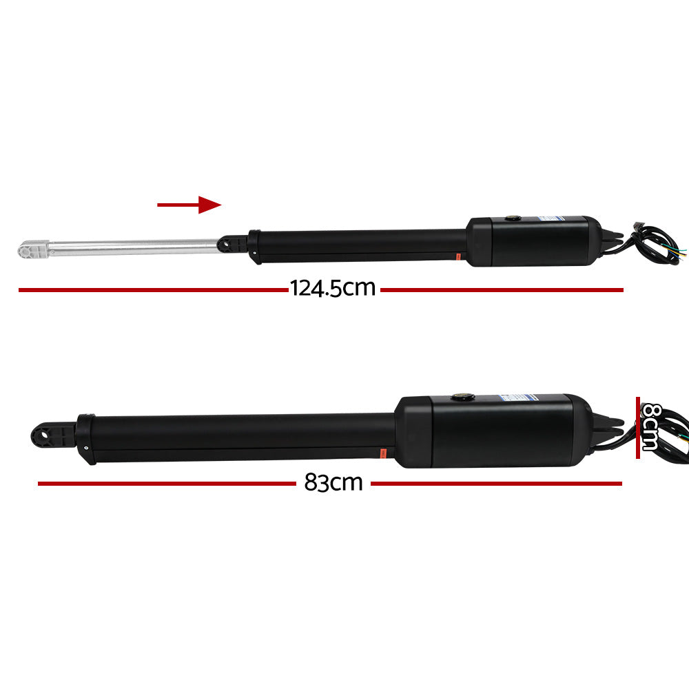 Single Swing Gate Opener 600KG 20W Solar Panel