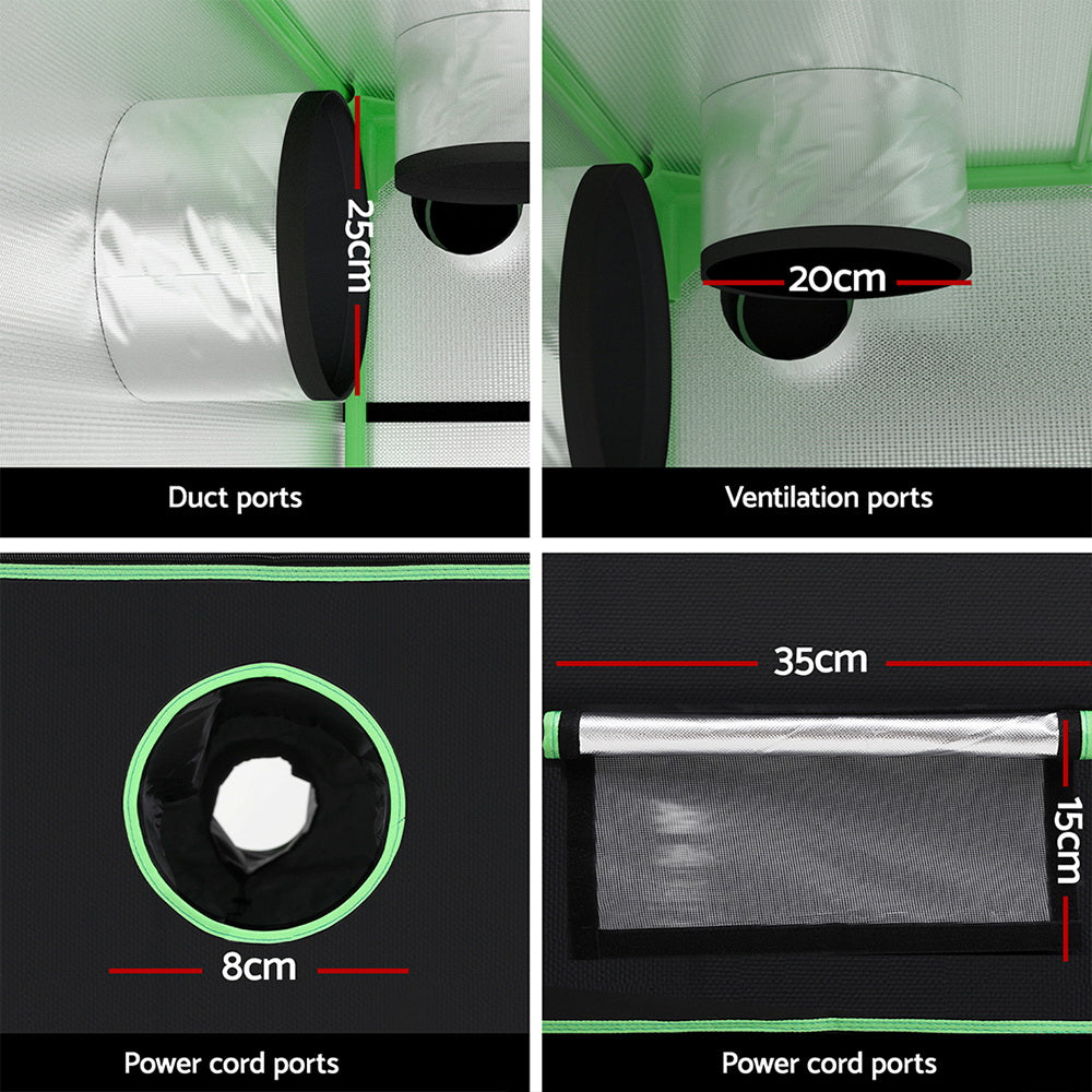 Grow Tent Kits 300x150x200cm Hydroponics Indoor Plant Grow System