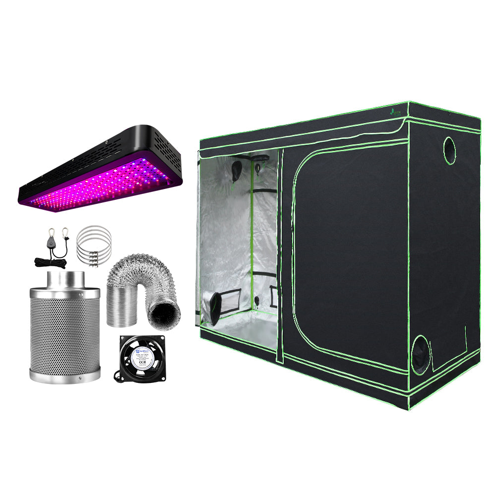 Greenfingers Grow Tent Light Kit 240x120x200CM 2000W LED 6