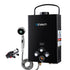 Portable Gas Water Heater 8L/Min With Pump LPG System Black