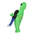 Inflatable Green Alien Costume Adult Suit Blow Up Party Fancy Dress Halloween Cosplay