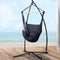 Hammock Chair with Stand Grey Hanging Swing Chair 180kg Capacity