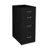 4 Tiers Steel Orgainer Metal File Cabinet With Drawers Office Furniture Black