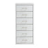 6 Tiers Steel Orgainer Metal File Cabinet With Drawers Office Furniture White