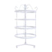 Earring Holder Stand Jewelry Display Hanging Rack Storage Metal Organizer 4 Tier White