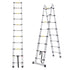 2M Telescopic Aluminium Multipurpose Ladder Extension Alloy Extendable Step