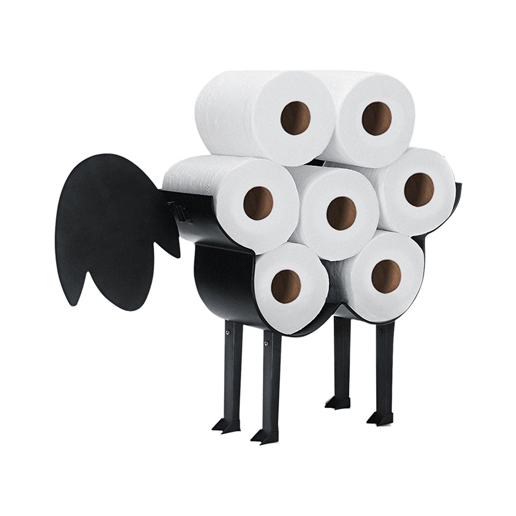 Paper Holder Toilet  Roll Tissue Sheep Storage Bathroom Organizer