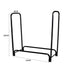 Firewood Rack Holder 4FT Fireplace Tool Log Wood Steel  Large Storage