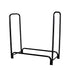 Firewood Rack Holder 4FT Fireplace Tool Log Wood Steel  Large Storage