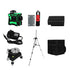 Laser Level Green Light Self Leveling 3D 12 Line Measure 1.5M Tripod