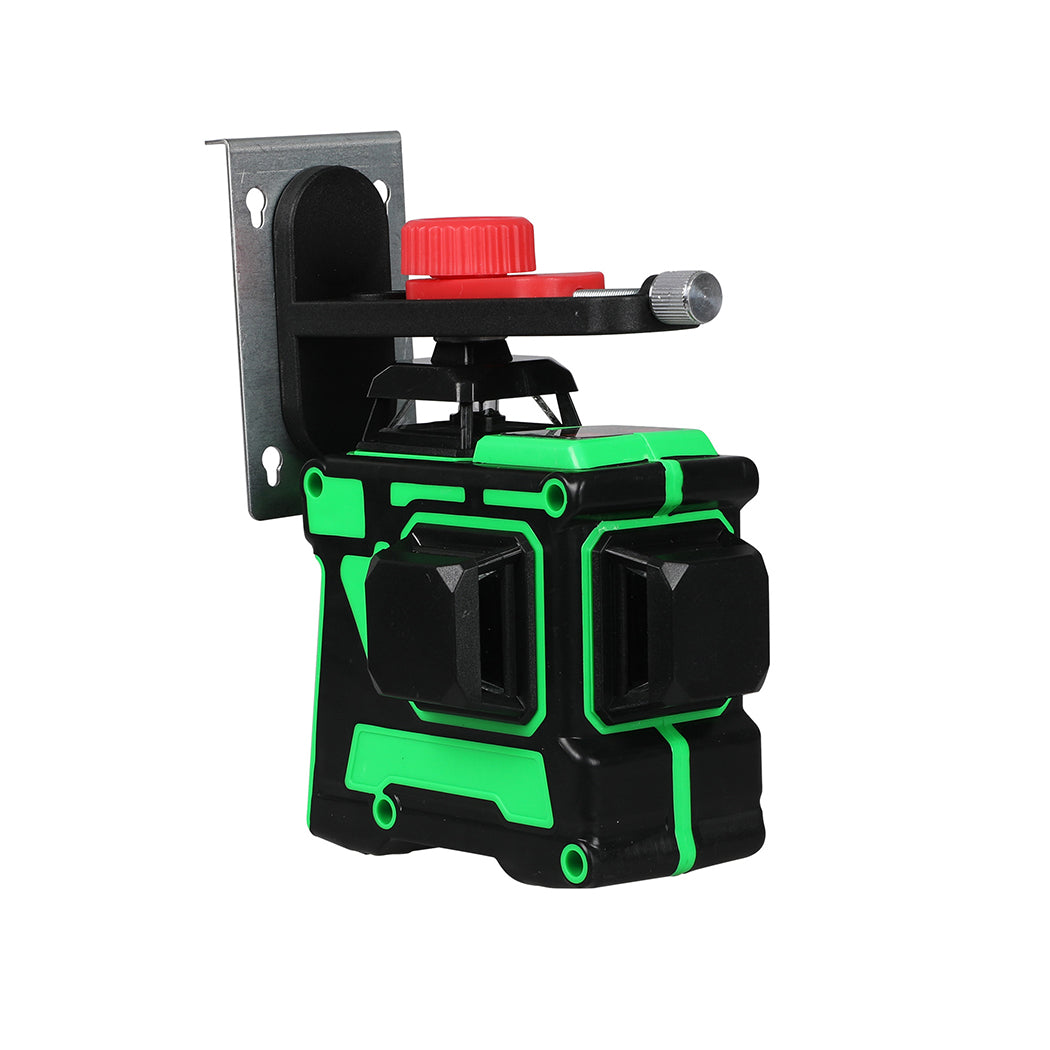 Laser Level Green Light Self Leveling 360° Rotary 3D 12 Line Measure