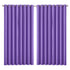 2x Blockout Curtains Panels 3 Layers Purple CD1003-300X230-GY