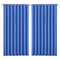 2x Blockout Curtains Panels 3 Layers Blue CD1003-300X230-GY