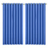 2x Blockout Curtains Panels 3 Layers Blue CD1003-300X230-GY