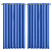 2x Blockout Curtains Panels 3 Layers Blue CD1003-300X230-GY