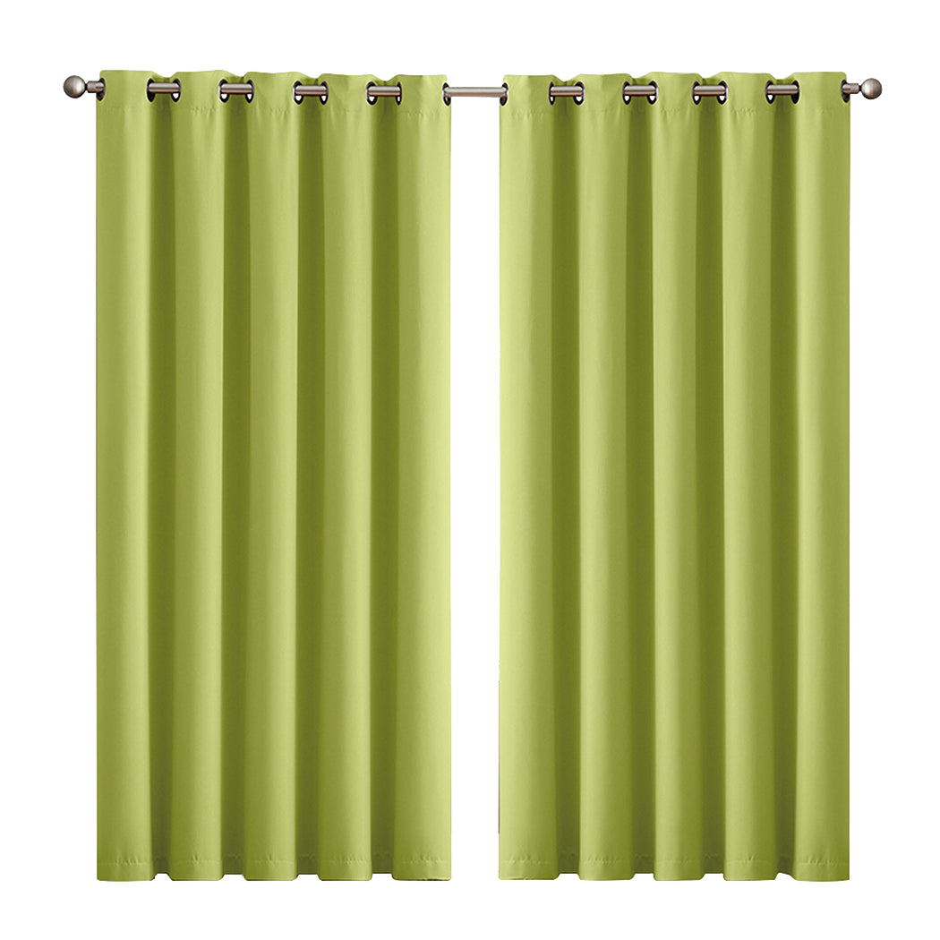 2x Blockout Curtains Panels 3 Layers