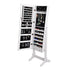 Mirror Jewellery Standing Cabinet Makeup Storage Jewelry Organiser Box