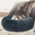 Pet Bed Dog Beds Mattress Bedding Cat Pad Mat Cushion Winter L Dark Grey