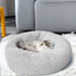 Pet Bed Dog Beds Mattress Bedding Cat Pad Mat Cushion Winter L Grey