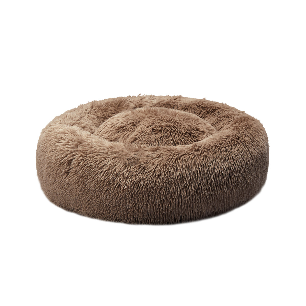 Pet Bed Mattress Dog Beds Bedding Cat Pad Mat Cushion Winter L Brown