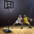 Basketball Hoop Stand System Portable 3.05M Height Adjustable Net Ring In Ground