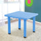 Kids Activity Table Blue HDPE Plastic Study Play Table 60cm