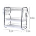 3 Tier Stainless Steel Dish Rack Drainer Tray Kitchen Storage Cup Cutlery Holder