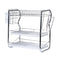 3 Tier Stainless Steel Dish Rack Drainer Tray Kitchen Storage Cup Cutlery Holder