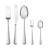 Cutlery Set Knife Fork Spoon Tableware Set Glossy Silver Stainless Steel 30pcs