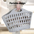 Laundry Basket Hamper Large Foldable Washing Clothes Storage Organiser