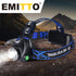 LED Outdoor Headlamp Camping Headlight Flashlight Head Torch Light Rechargeable