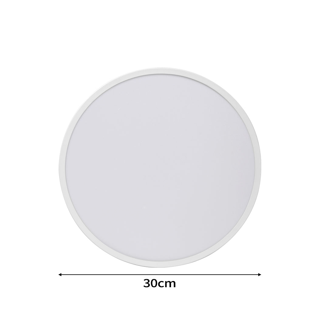 Ultra-Thin 5CM LED Ceiling Down Light Surface Mount Living Room White 18W