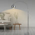 Modern LED Floor Lamp Stand Reading Light Height Adjustable Indoor Marble Base