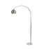 Modern LED Floor Lamp Stand Reading Light Height Adjustable Indoor Marble Base