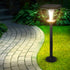 Solar Powered LED Ground Garden Lights Path Yard Park Lawn Outdoor 80cm