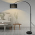 Modern LED Floor Lamp Reading Light Free Standing Height Adjustable Marble Base