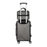 2pc Luggage 12" 20" Trolley Travel Suitcase Storage Carry On TSA Lock Dark Grey