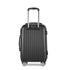 24" 66cm Luggage Trolley Travel Set Suitcase Carry On Hard Case TSA Lock Lightweight Black