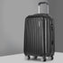 24" 66cm Luggage Trolley Travel Set Suitcase Carry On Hard Case TSA Lock Lightweight Black