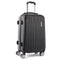 28" 75cm Luggage Trolley Travel Set Suitcase Carry On Hard Case TSA Lock Lightweight Black