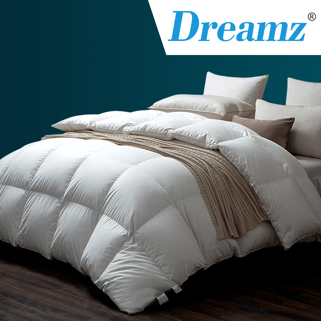 500GSM All Season Goose Down Feather Filling Duvet in King Size