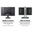 Monitor Arm Mount 32" Black