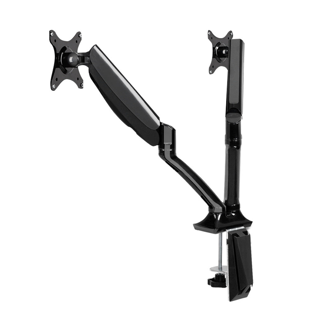 Artiss Monitor Arm Gas Spring Dual Desk Mount Screen Holder