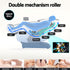 4D Massage Chair Electric Recliner Double Core Mechanism Massager Melisa White