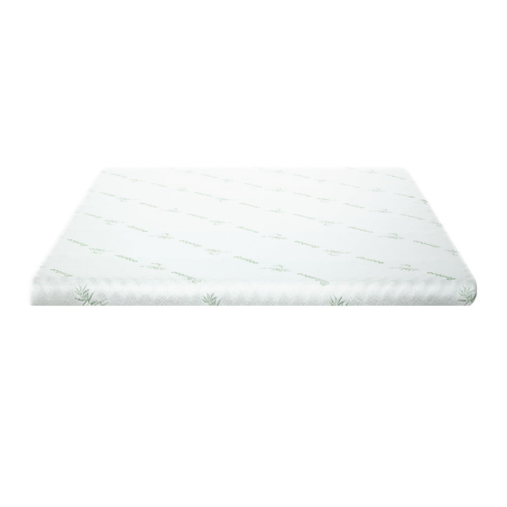 Giselle Bedding Memory Foam Mattress Topper Cool Gel Bed Mat Bamboo 10cm Double