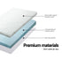 Memory Foam Mattress Topper Cool Gel 10cm Queen