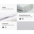 Memory Foam Mattress Topper Cool Gel 10cm Queen