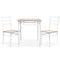 Dining Table And Chairs Set fo 3 Oak