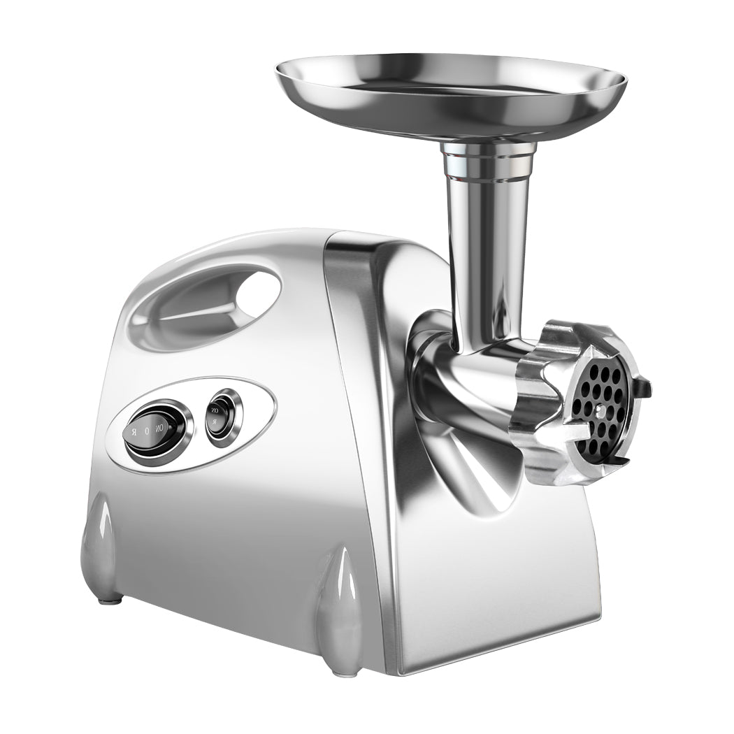 2800W Electric Meat Grinder Mincer Sausage Filler Kibbe Maker Stuffer Kitchen Silver